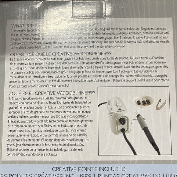 New Creative Wood burner Wood burning Kit plus a Free Gift - Picture 3 of 3